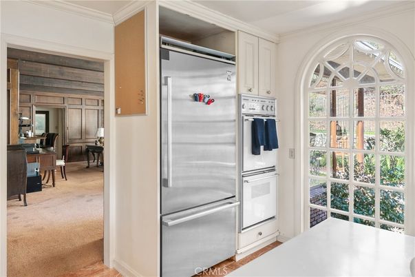 Interior, Kitchen, Stainless Steel Appliances, Wooden Walls