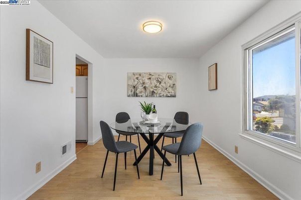 Dining room, Interior, Wood Texture Flooring