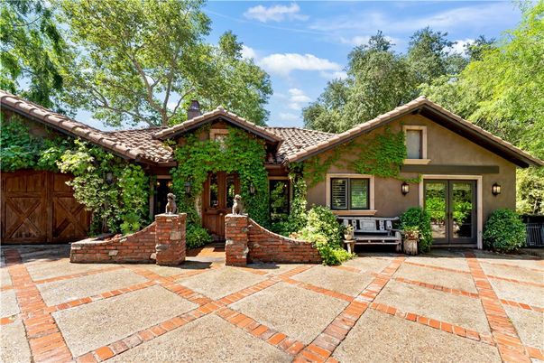 Backyard, Exterior, Facade, Mediterranean