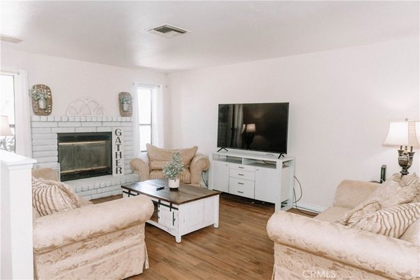 Fireplace, Interior, Living room, Wood Texture Flooring