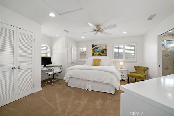 Bedroom, Home Office, Interior, Recessed Lighting