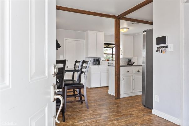 Interior, Kitchen, Wooden Beams, Wood Texture Flooring