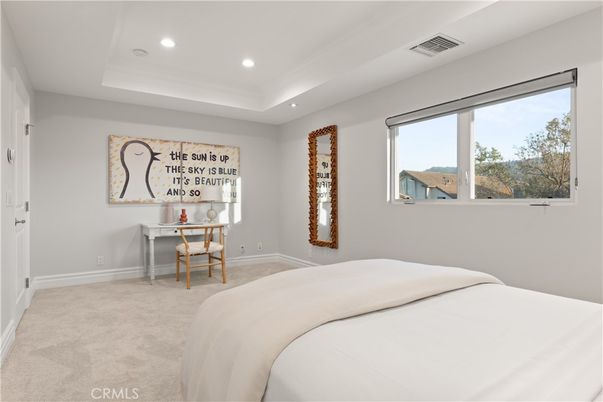 Bedroom, Home Office, Interior, Recessed Lighting