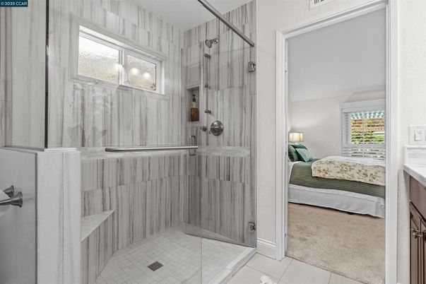 Bathroom, Bedroom, Glass Shower, Interior