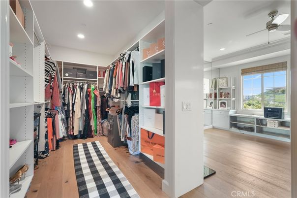 Interior, Recessed Lighting, Walk-in Closets, Wood Texture Flooring
