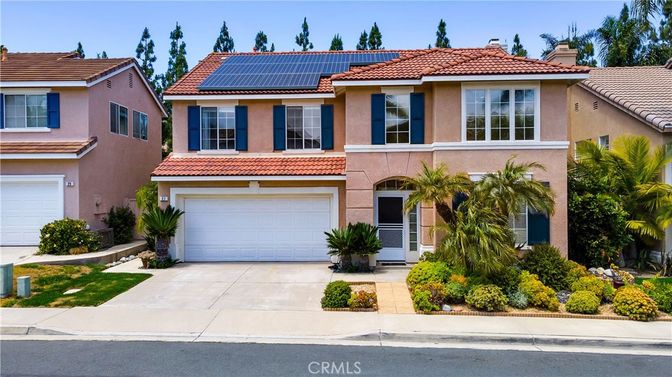 Attached, Exterior, Facade, Solar Panels, Mediterranean