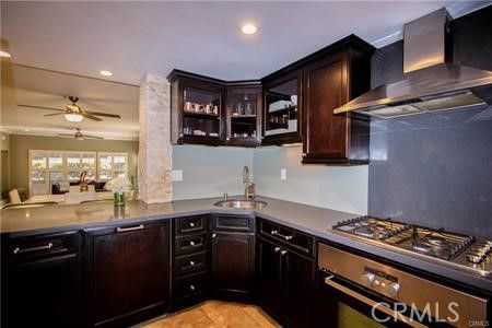 Interior, Kitchen, Living room, Recessed Lighting