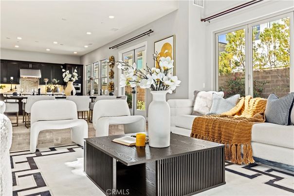 Dining room, Interior, Kitchen, Living room, Recessed Lighting