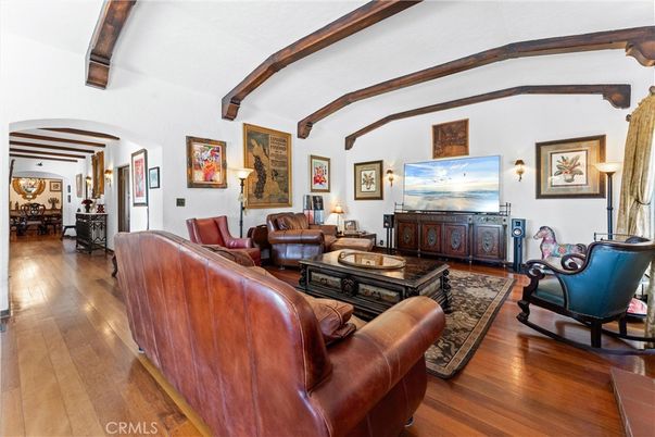 Interior, Living room, Wooden Beams, Wood Texture Flooring