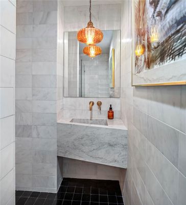 Bathroom, Interior, Pendant Lights