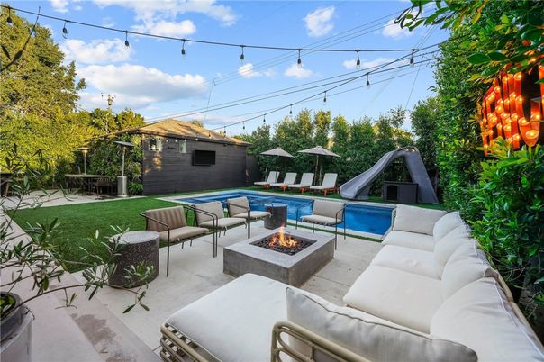 Backyard, Exterior, Playground, Pool