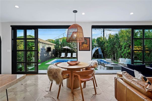Dining room, Interior, Living room, Pendant Lights, Recessed Lighting