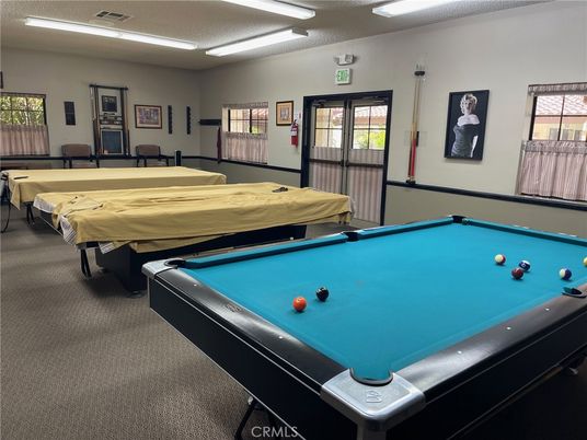 Billiard Table, Game Room, Interior