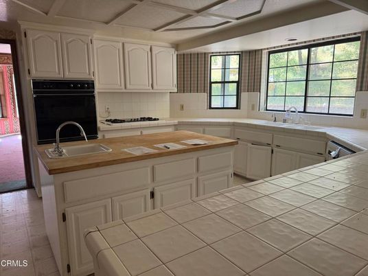 Interior, Kitchen, Tile Countertops