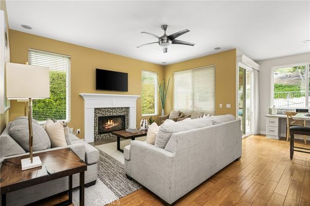 Fireplace, Interior, Living room, Wood Texture Flooring