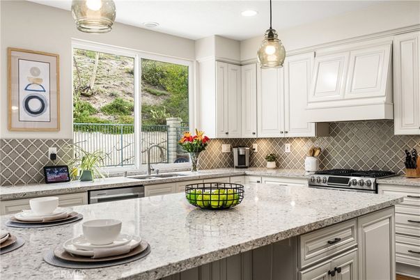 Interior, Kitchen, Pendant Lights, Recessed Lighting