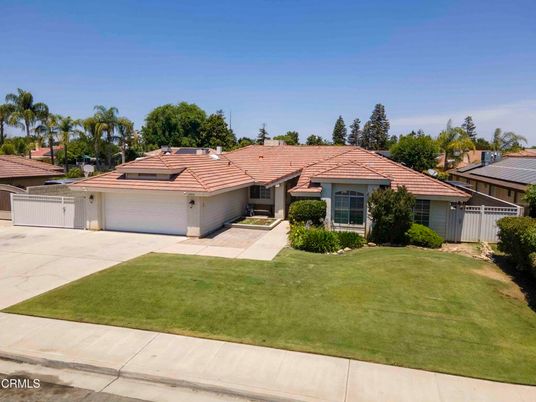 Attached, Backyard, Exterior, Facade, Solar Panels, Mediterranean