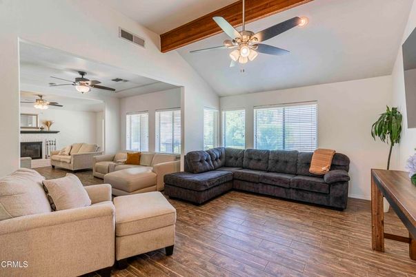 Fireplace, Interior, Living room, Wooden Beams, Wood Texture Flooring