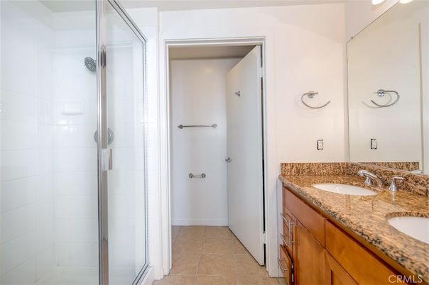 Bathroom, Dual Sink Vanities, Glass Shower, Interior