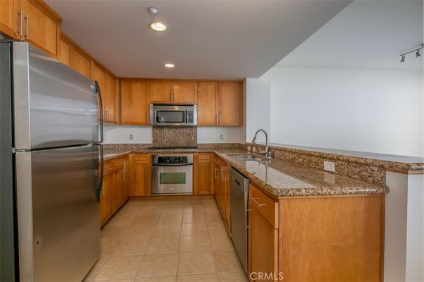 Interior, Kitchen, Recessed Lighting, Stainless Steel Appliances