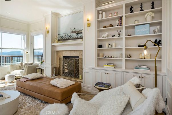 Fireplace, Interior, Living room, Recessed Lighting