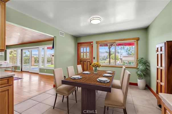 Dining room, Interior, Wood Texture Flooring