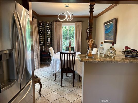 Dining room, Interior, Pendant Lights