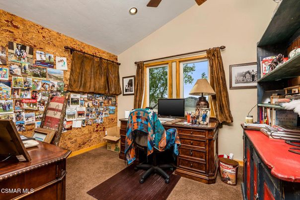 Home Office, Interior, Recessed Lighting