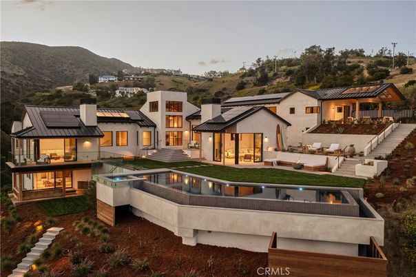 Exterior, Pool, Solar Panels