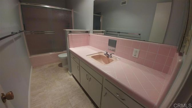 Bathroom, Glass Shower, Interior, Tile Countertops