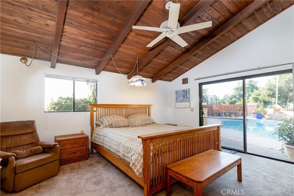 Bedroom, Interior, Wooden Beams, Wooden Ceilings