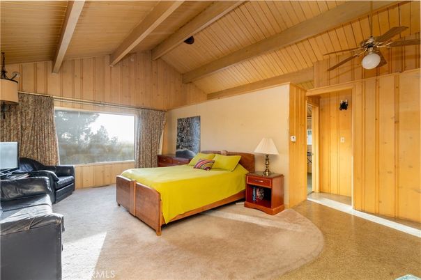 Bedroom, Interior, Wooden Beams, Wooden Ceilings, Wooden Walls