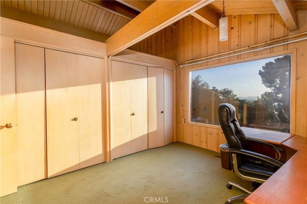 Home Office, Interior, Wooden Beams, Wooden Ceilings, Wooden Walls