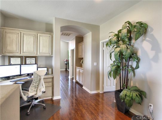 Home Office, Interior, Wood Texture Flooring
