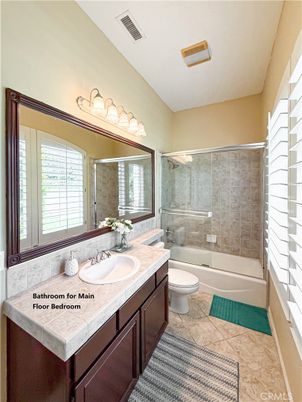 Bathroom, Dual Sink Vanities, Glass Shower, Interior, Tile Countertops