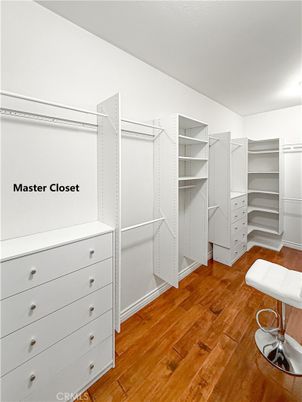 Interior, Walk-in Closets, Wood Texture Flooring