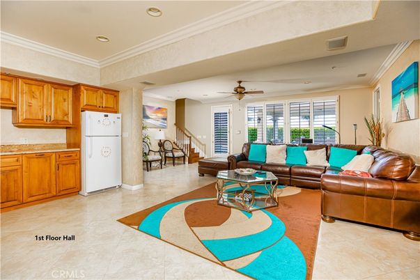 Interior, Kitchen, Living room, Recessed Lighting