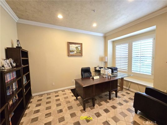 Home Office, Interior, Recessed Lighting