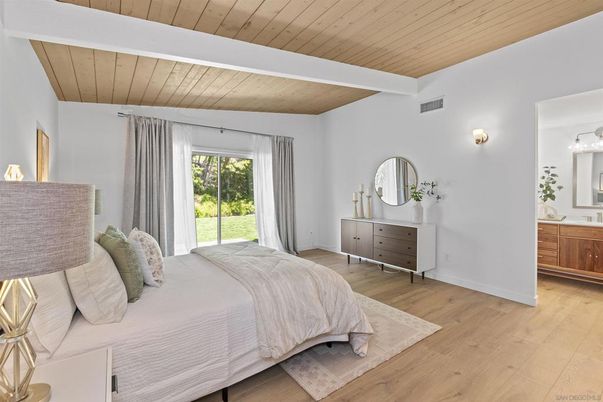 Bedroom, Interior, Wooden Ceilings, Wood Texture Flooring
