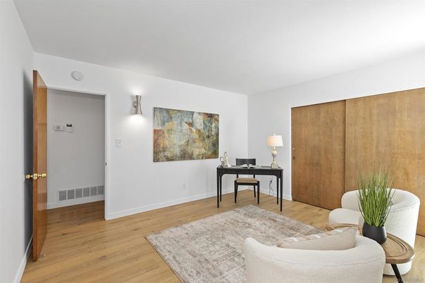 Home Office, Interior, Wood Texture Flooring