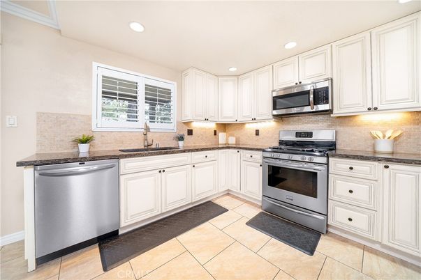 Interior, Kitchen, Recessed Lighting, Stainless Steel Appliances