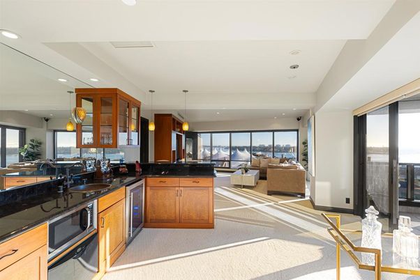 Interior, Kitchen, Living room, Pendant Lights, Recessed Lighting