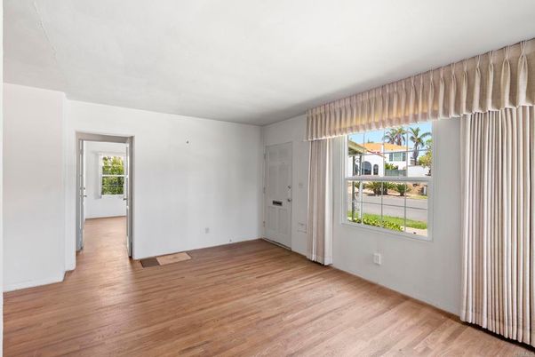 Empty room, Interior, Wood Texture Flooring