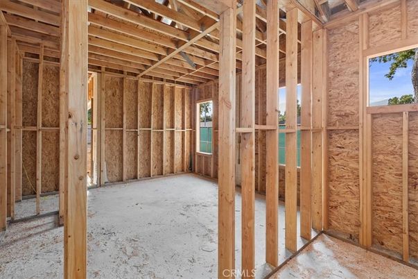 Empty room, Interior, Wooden Beams, Wooden Walls