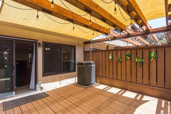 Exterior, Wood Texture Flooring