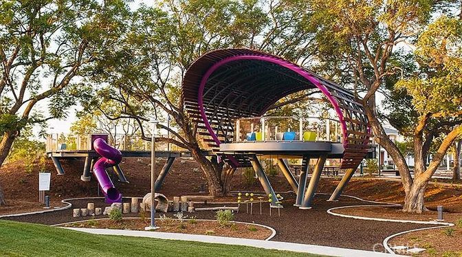 Backyard, Exterior, Playground