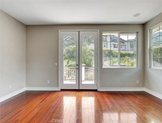 Empty room, Interior, Wood Texture Flooring