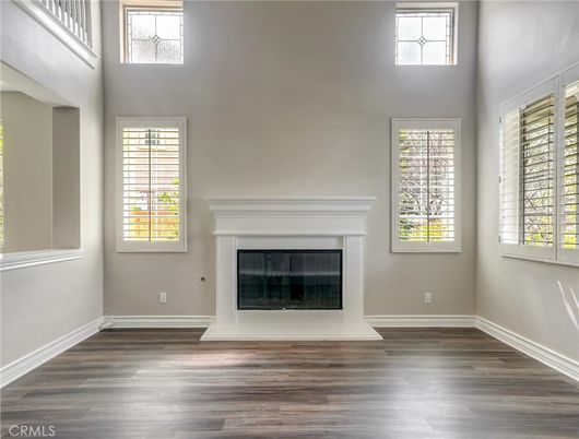 Fireplace, Interior, Wood Texture Flooring