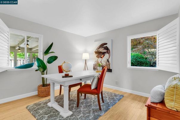 Home Office, Interior, Wood Texture Flooring