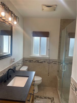 Bathroom, Dual Sink Vanities, Glass Shower, Interior